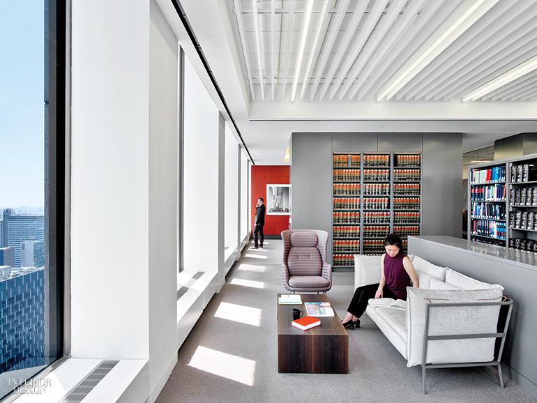 Thiết kế nội thất văn phòng NYC White & Case mát mẻ và yên bình
