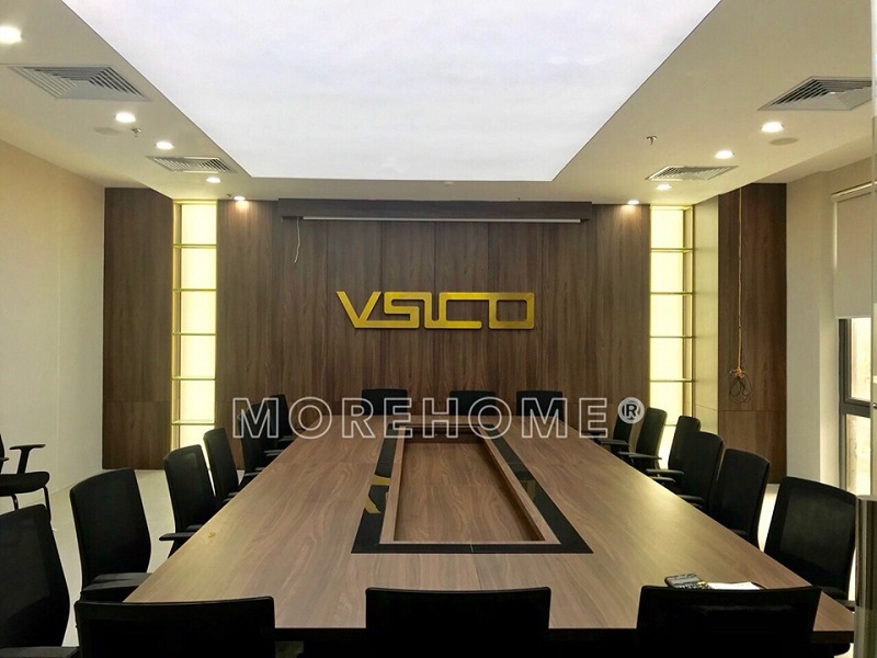 Thiết kế nội thất phòng họp văn phòng Visco hiện đại