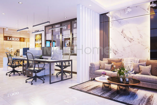 Thiết kế nội thất văn phòng chung cư tối ưu không gian – tiết kiệm cùng Morehome